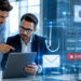 Phishing erkennen: verdächtige E-Mail auf Bildschirm