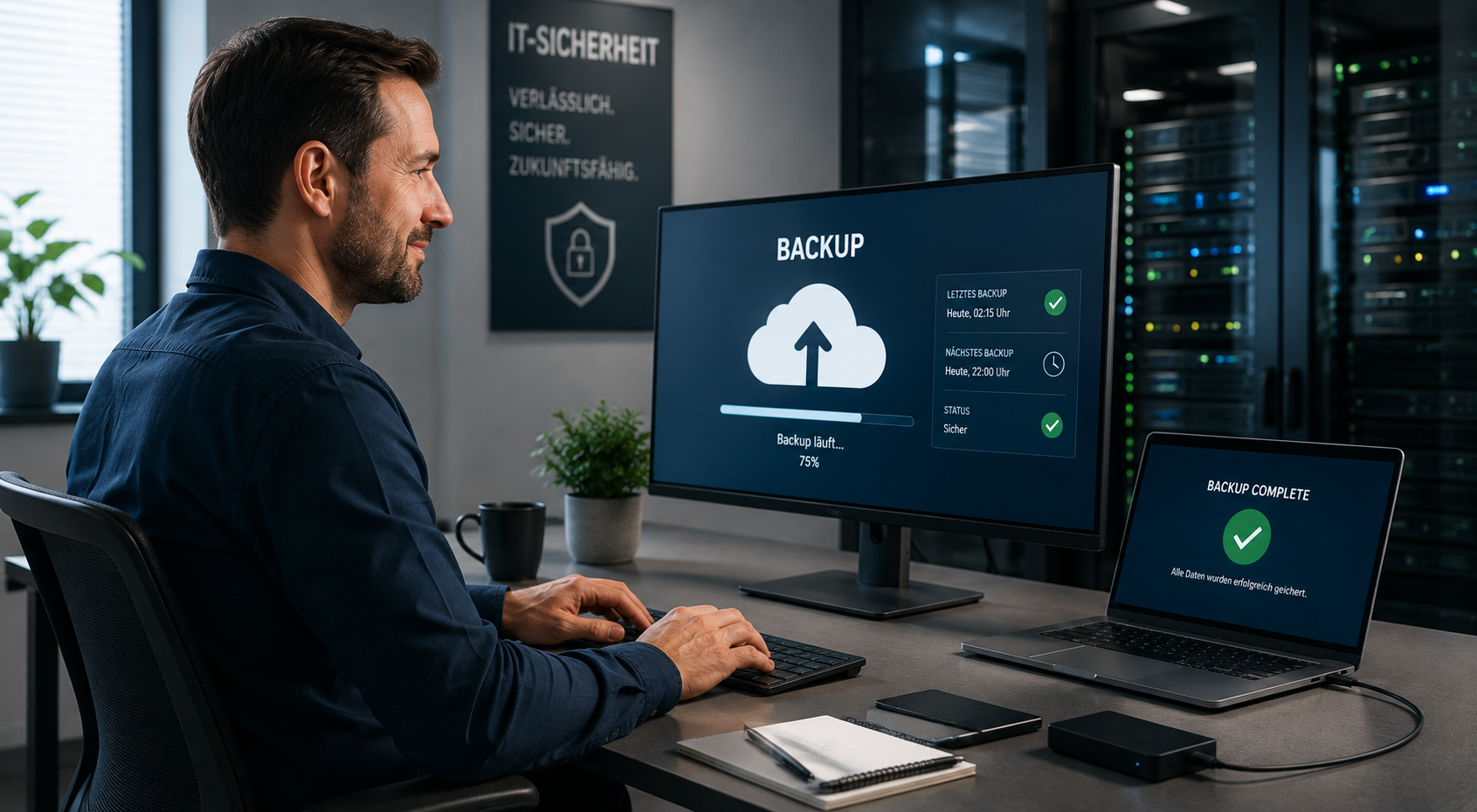 Backup ist nicht gleich Backup: Die 3-2-1-Regel erklärt